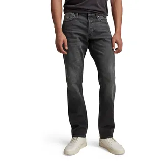G-Star Mosa Straight Fit Jeans Worn In Black Moon 27 32