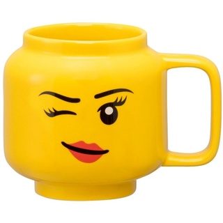 Room Copenhagen Geschirr-Set LEGO Keramiktasse Winking Girl, klein