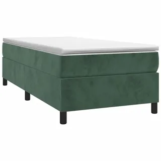 "im Sonderangebot"Boxspringbett/Bettrahmen - CLORIS - Einzelbett -gestell Dunkelgrün 90x200 cm - Einfache Montage - Samt - DEMöbel6733430 - Grün