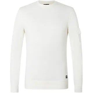 Super.Natural Herren Alpine Active Crew Neck Pullover (Größe S, weiss)