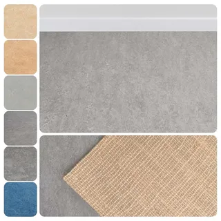 Linoleum Bodenbelag Meterware Linoflex 2.5mm | 2m breit, Variante hell-grau, Muster