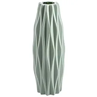AMINI Blumenvase Tisch-Vase Kleine Vase Kunststoff Bruchsicher Blumen Blumentopf Vase Blumen Pflanzen Tischdeko Vase Deko Küche Home Hochzeitsdekor Handgefertigte Deko-Vase (b1)