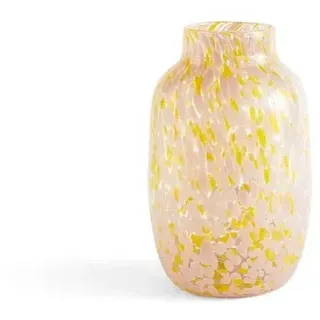 HAY - Splash Vase Round Large Light Pink/Yellow