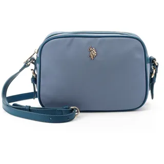 Schultertasche U.S. POLO ASSN. "HOUSTON CROSSBODY BAG Damen", Damen, Gr. B/H/T: 9cm x 19cm x 9cm onesize, sky, Polyester, Polyurethan, Taschen Schultertasche, Schultertasche Damen, Shopper, Handtasche, Fashion, Lifestyle, Sale