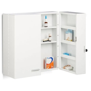 relaxdays Medizinschrank Medikamentenschrank XXL Premium
