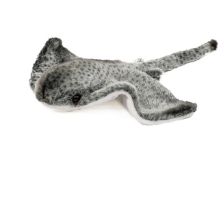Kuscheltier Rochen grau 43 cm Fisch