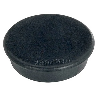 10 FRANKEN Haftmagnet Magnet schwarz Ø 2,4 x 0,63 cm