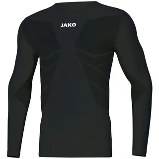 Jako Comfort 2.0 langarm Funktionsshirt Kinder schwarz 116/128