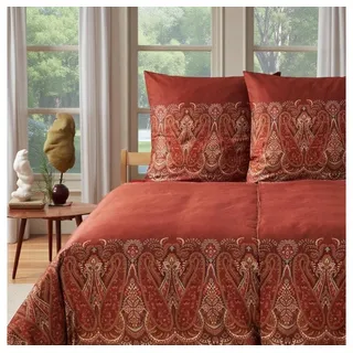 BASSETTI Sabbioneta R2 Satin Rot 135 x 200 cm + 80 x 80 cm