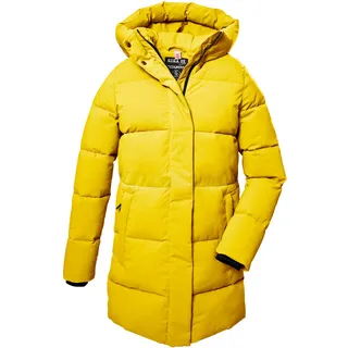 G.I.G.A. DX by killtec Damen Steppparka/Funktionsparka mit Kapuze GW 1 WMN QLTD PRK, gelb, 46,