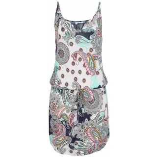 beachtime by lascana Strandkleid Mini Paisley Mehrfarbig 36