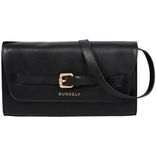 Burkely Umhängetasche Leder Black