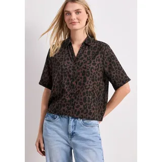 STREET ONE Hemdbluse Braun 34