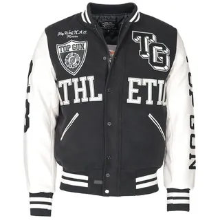 TOP GUN Collegejacke TG23001 schwarz XXL