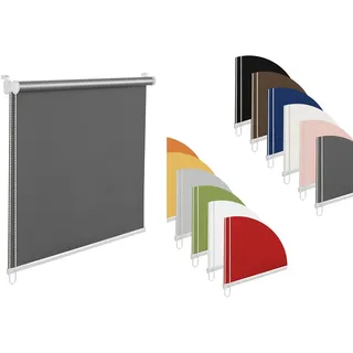 KS Handel 24 THERMOROLLO MIT THERMOBESCHICHTUNG 200 cm LÄNGE (Dunkelgrau, 80x200 cm)