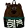 Loungefly Scooby-Doo by Loungefly Mini-Rucksack Skeleton Scooby Cosplay