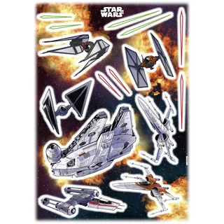 Komar Wandsticker Star Wars Spaceships 70 cm x 50 cm