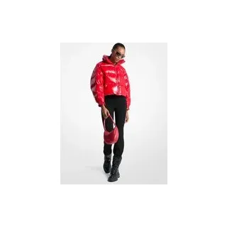MK Daunenjacke aus Nylon-Ciré - Rot - Michael Kors - L