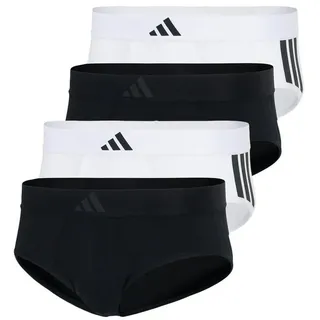 adidas Active Flex Cotton 3 Stripes mischfarben S 4er Pack