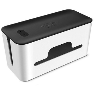 UGREEN Kabelbox Kabelbox Box für Lamellen L 42,5x17,5x15,5cm Schwarz-Weiß (LP110) schwarz|weiß
