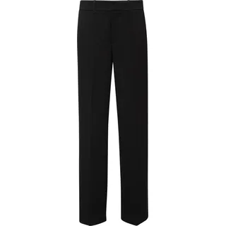 s.Oliver Strukturierte Wide-Leg-Hose schwarz 40
