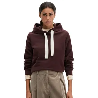 Marc O'Polo Hoodie relaxed mit gepeachter Oberfläche rot XL (42)