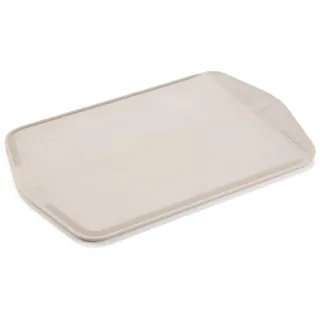 Tescoma Klappbares Schneidebrett Kunststoff 1 32 x 22 cm Beige/Weiß