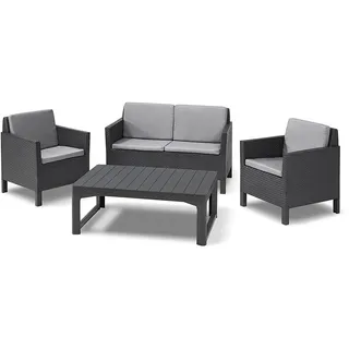 ALLIBERT Chicago Loungeset grau/cool grau