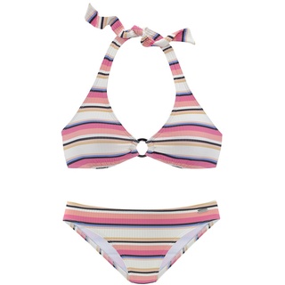 VENICE BEACH Triangel-Bikini Damen creme-rosa Gr.36 Cup A/B