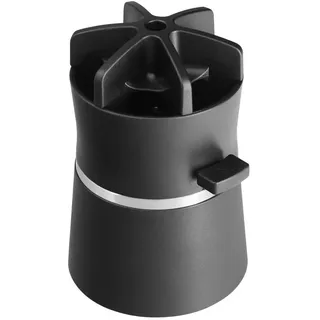 WMF Spiralschneider, Schwarz, Silber, Metall, Kunststoff, 14 cm, mit Fingerschutz, auch für andere Obst- und Gemüsesorten geeignet, schnelles sicheres Schneiden, Kochen, Küchenhelfer, Obst- & Gemüseschneider