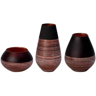 Villeroy & Boch Manufacture Swirl Deko-Set 3-teilig