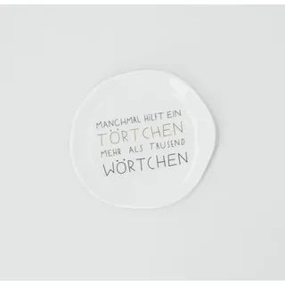 räder Teller Törtchen 14 cm Weiß