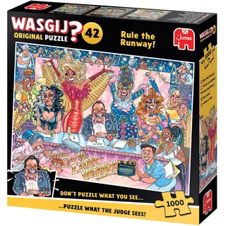 JUMBO Spiele Glanz und Glitter - Rule The Runway 1000 Teile