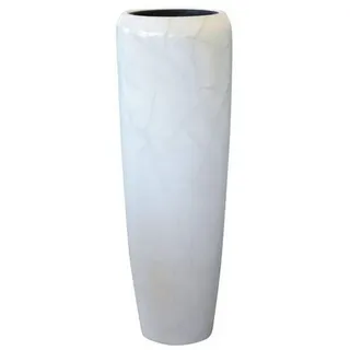 Vivanno Bodenvase Cavita 34 x 97 cm Marmor Hochglanz Mit Muster (1 St), 34x34x97 cm