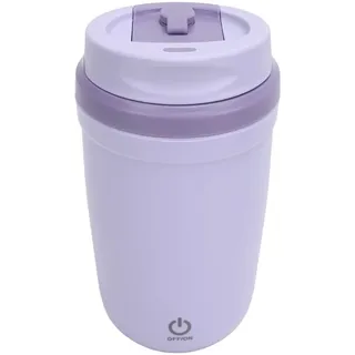 Selbst rührende Tasse, selbstmischende Kaffeetasse, 350 ml USB -Leckdeckel 120S Auto Stopp tragbare elektrische Mischung Tasse, Fahrt Magnetische automatische Rührtasse für (1)