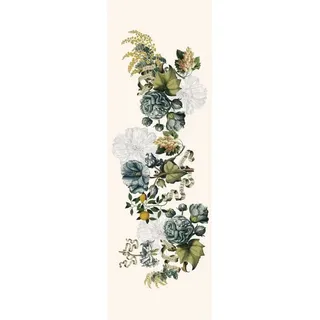 Garnier Thiebaut Tischläufer Tischläufer Giardino Naturel 50x155 cm, bedruckt bunt