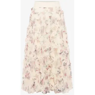 Zero Tüllrock Damen Floral Cream/Pink 42