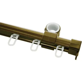 Gardinia U-Laufschiene bronze, 240 cm