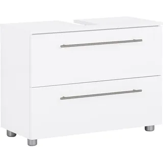 OPTIFIT Waschbeckenunterschrank Bern weiß 80 cm x 59,6 cm x 34,8 cm