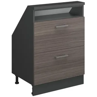 Vicco Unterschrank R-Line 60 x 81,6 x 46 cm Grau
