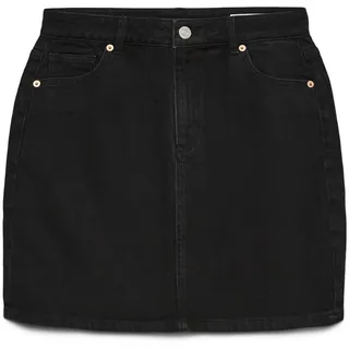 Vero Moda Jeansrock Damen Schwarz XL