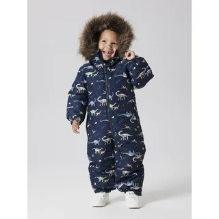 NAME IT Jungen Boy Schneeanzug Nmmsnow10 Suit AOP Fo Noos, Dark Sapphire 2, 98 EU - 98