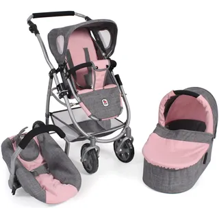 Bayer Chic 2000 Emotion All In Melange Grau/Rosa