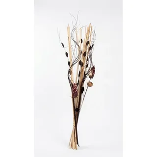 Trockenblume XXL Dekoblumen Gestecke Bodenvasen Trockenstrauß 123cm, Yudu