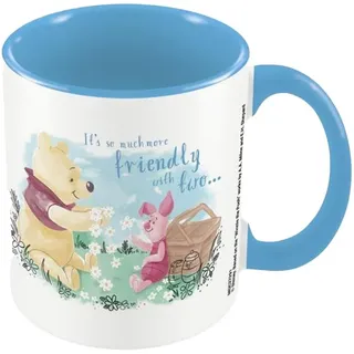 Winnie the Pooh Wolkenbecher, weiß / blau, Einheitsgröße