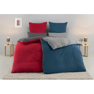 OTTO home Desner2 Uni Blau 135 x 200 cm + 40 x 80 cm