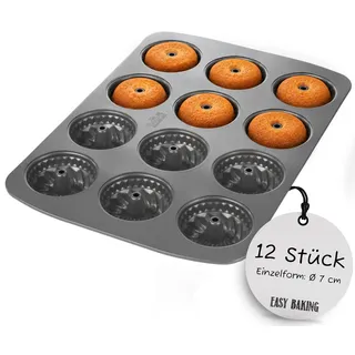 RBV Birkmann Easy Baking Mini-Gugelhupfblech 12-fach Ø 7 cm