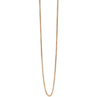 Adelia's Kordelkette Damen Edelstahl Gold 50 cm