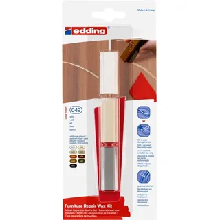 edding Möbel-Reparaturwachs-Set Weiß