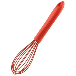 KOCHBLUME Schneebesen M, Kein Verkratzen von empfindlichen Oberflächen rot 5 cm x 24 cm